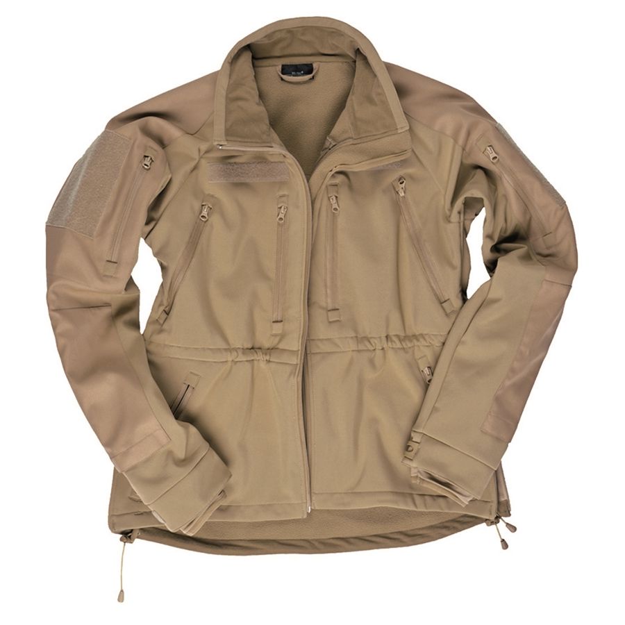 Softshell jacket PLUS COYOTE BROWN MIL-TEC® 10859005 L-11