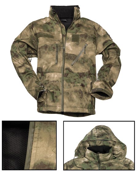 Jacket softshell SCU MIL-TACS FG MIL-TEC® 10864059 L-11