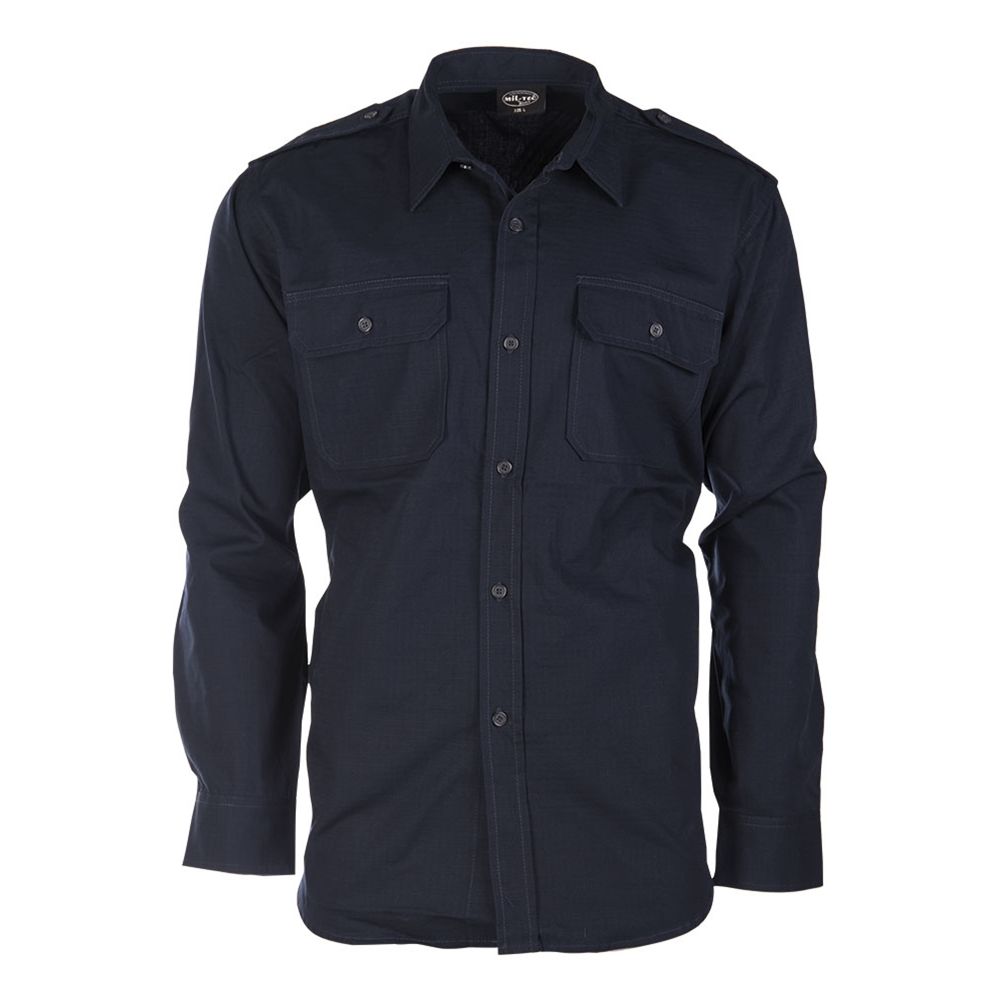 Field shirt buttons rip-stop BLUE MIL-TEC® 10915003 L-11