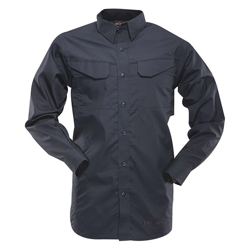 24-7 long sleeve shirt rip-stop BLUE TRU-SPEC 24-7 11030 L-11