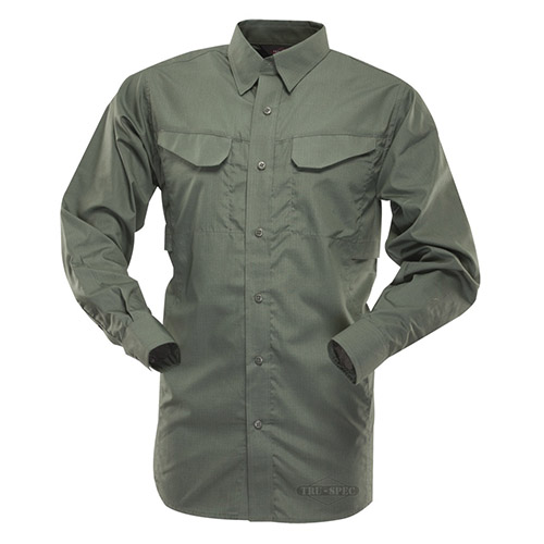 24-7 long sleeve shirt rip-stop OLIVE TRU-SPEC 24-7 11040 L-11