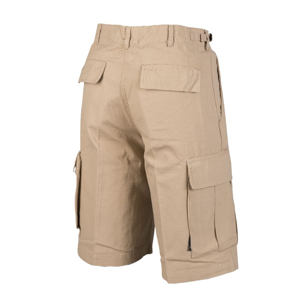 MIL-TEC U.S. short pants type of rip-stop BDU KHAKI predprané ...