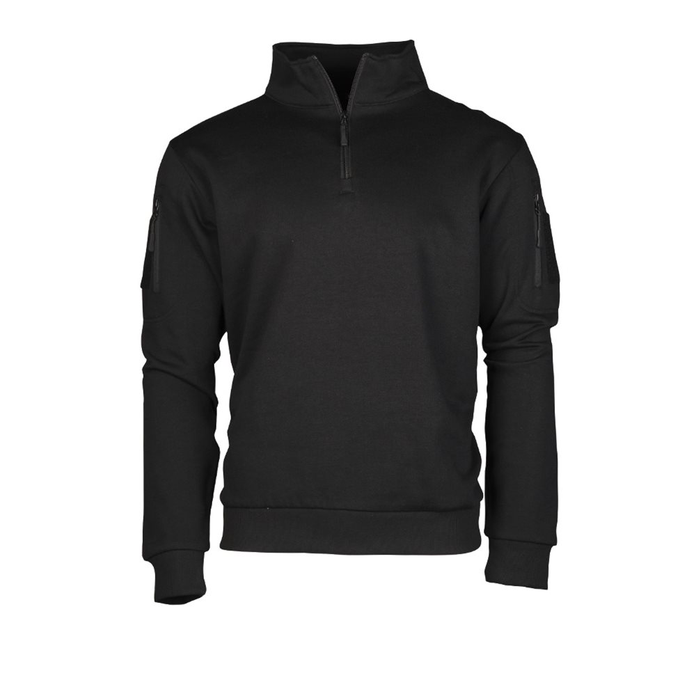 Tactical Sweatshirt BLACK MIL-TEC® 11472502 L-11