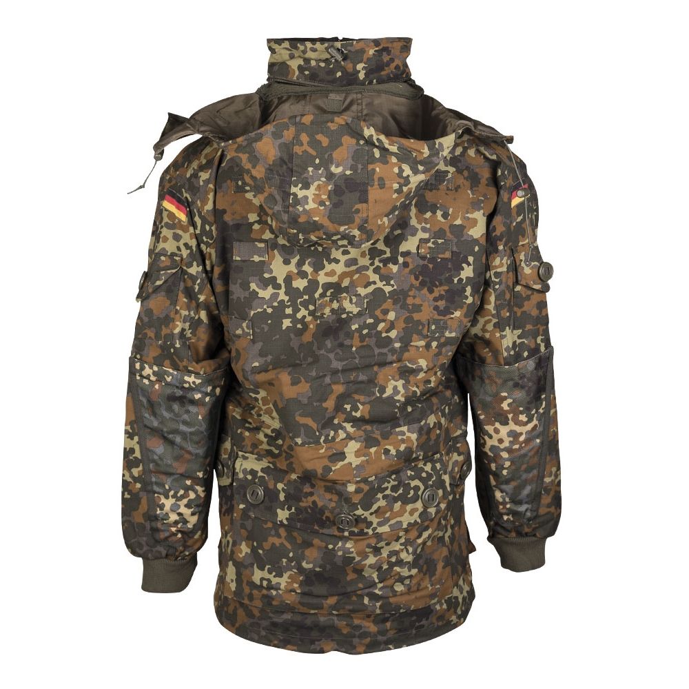 Jacket MIL-TEC rip-stop with a hood Flecktarn MIL-TEC® 11616021 L-11