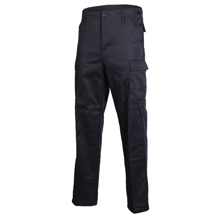 Large tactical cargo pants Black