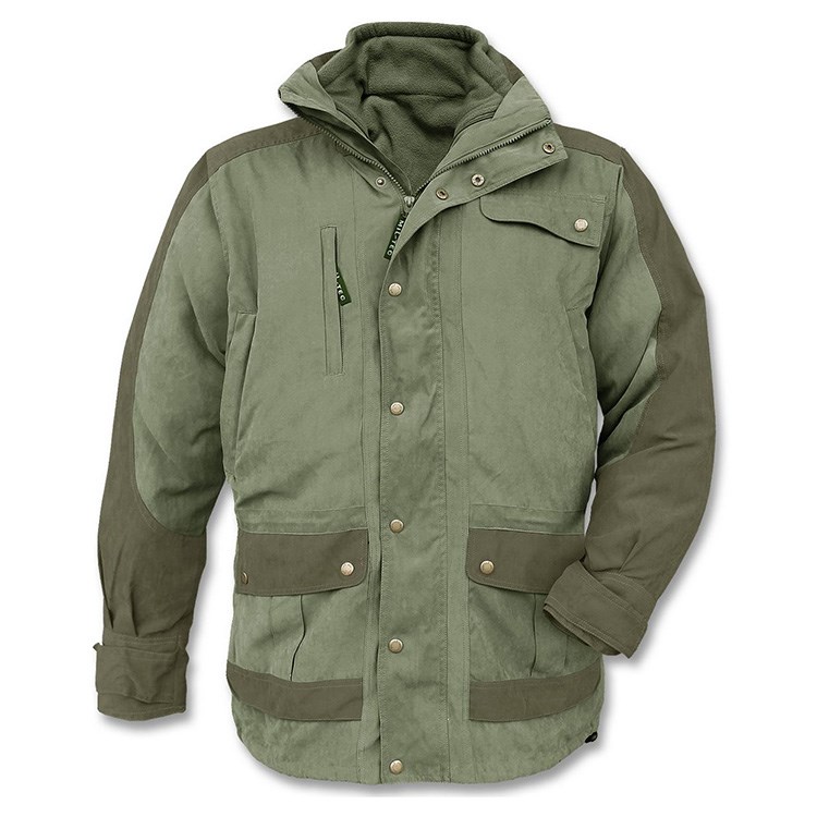 HUNTER hunter's jacket with fleece lining OLIVE MIL-TEC® 11951001 L-11