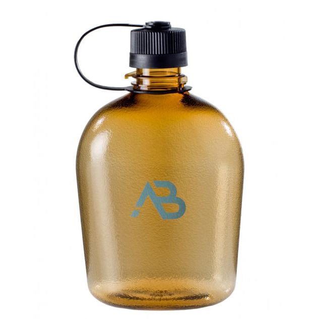 US plastic bottle 1Q transparent GEN II COYOTE AB 120632 L-11