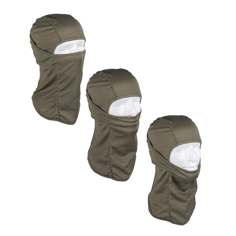 Passamontagna Balaclava Mil-Tec Uomo | Maglia In Lana, Apertura Occhi E Bocca, Protezione Invernale, Nero