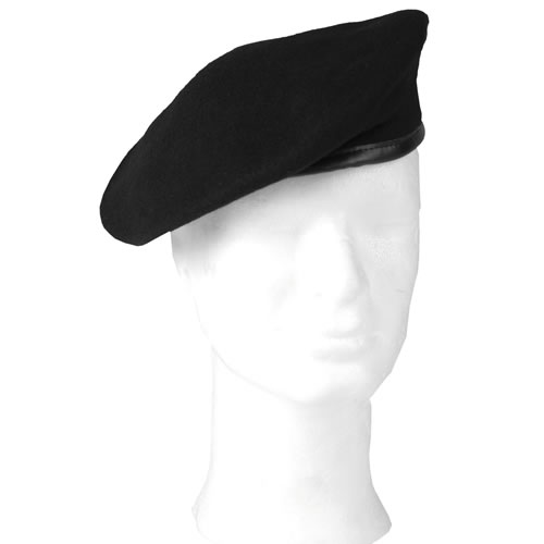 IMPORT BLACK beret MIL-TEC® 12403002 L-11