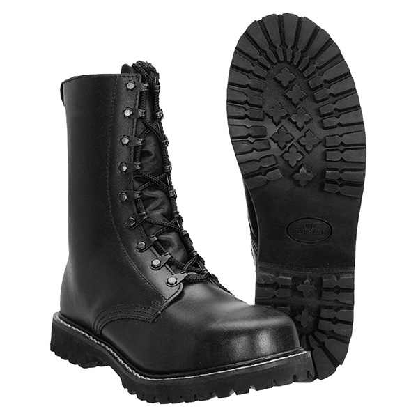 MIL-TEC BW boots with fur BLACK PILOT | MILITARY RANGE