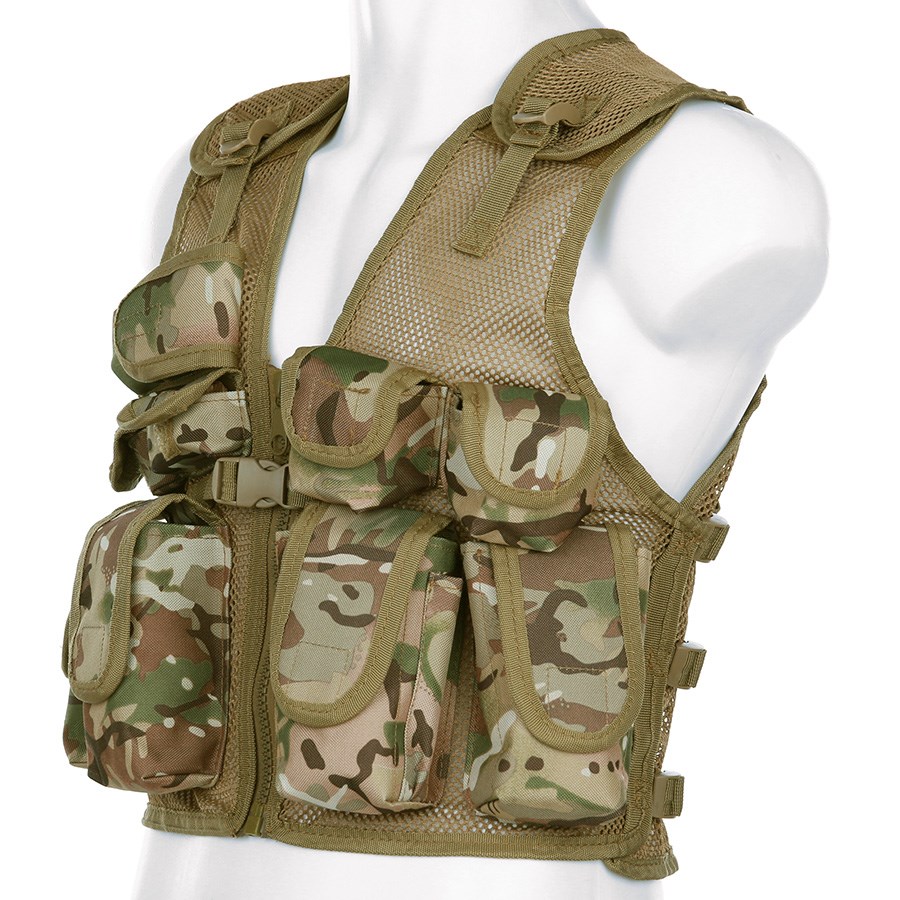 Kids BLACK BTP Camouflage Assault PLAY Vest and Helmet Set  Childrens Army SAS 
