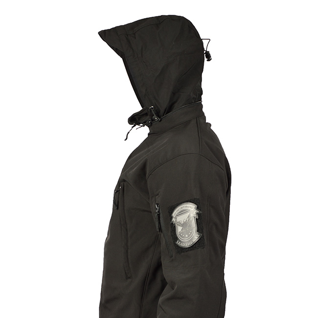 Softshell Tactical jacket 101 INC BLACK 101INC 129840B L-11