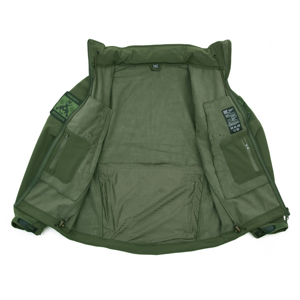 Softshell Tactical jacket 101 INC GREEN 101INC 129840G L-11