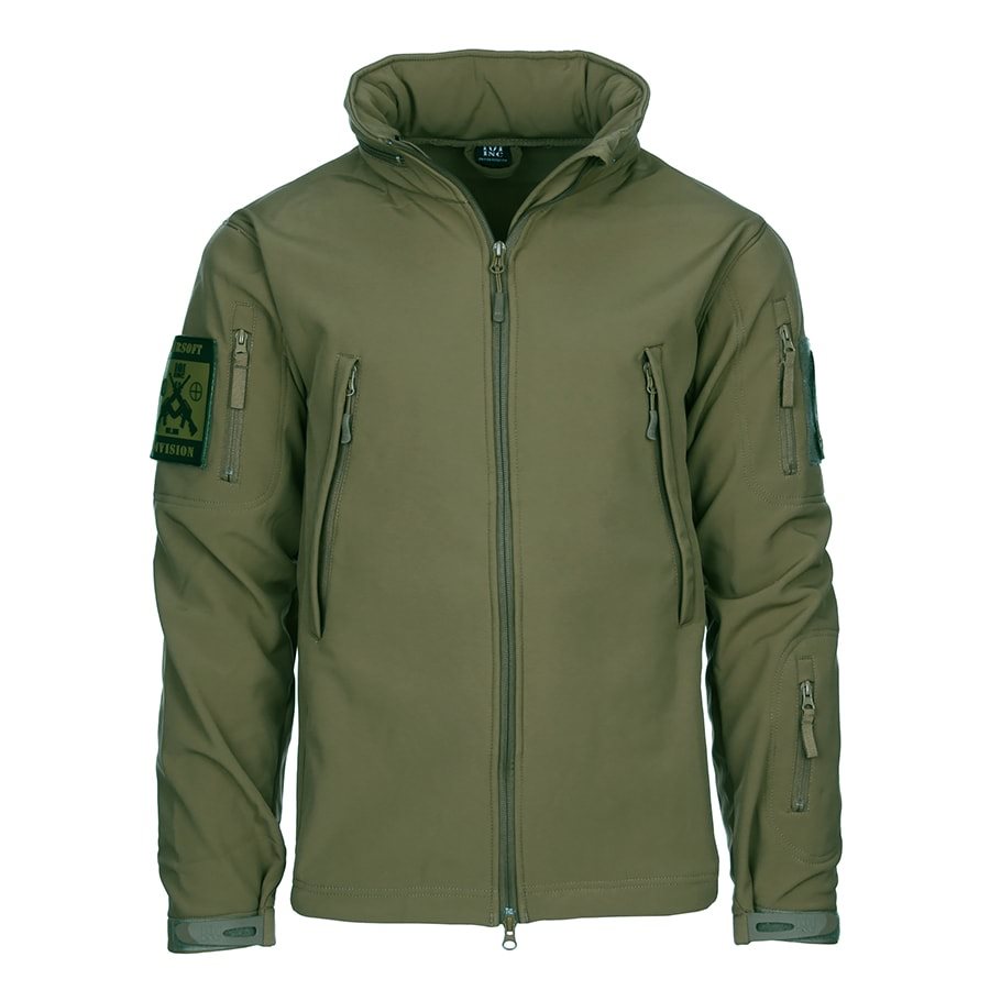 Softshell Tactical jacket 101 INC GREEN 101INC 129840G L-11