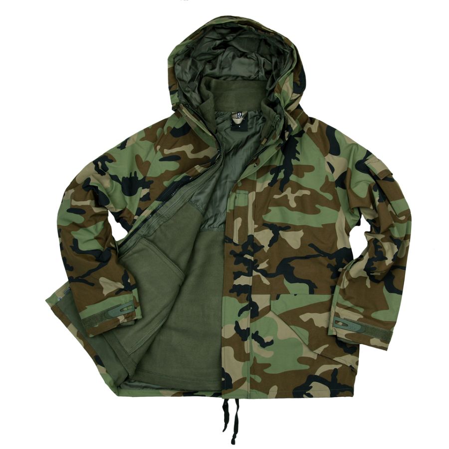 Military Jacket/Parka Fleece Liner WOODLAND 101INC 129865W L-11