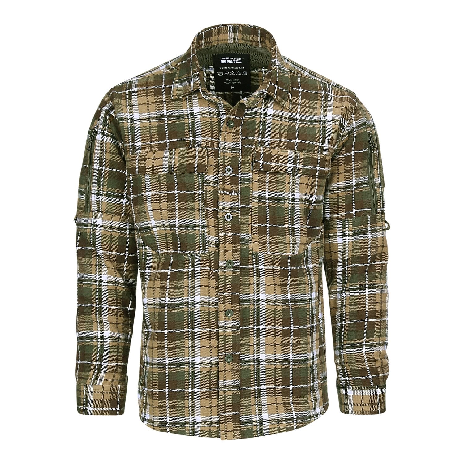 Flannel shirt CONTRACTOR Task Force 2215 135505 L-11