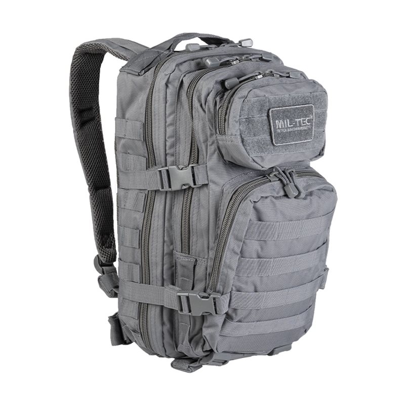 grey mini tactical backpack HongXingHai 9L for Men and Women, Tactical Backpack Small for Hiking, Small Tactical BagGrey Red : Sports & Outdoors It also features a shaker/water bottle holder Maxpedition Falcon III Backpack Wolf