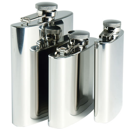 Mil-Tec Stainless Steel Hip Flask 