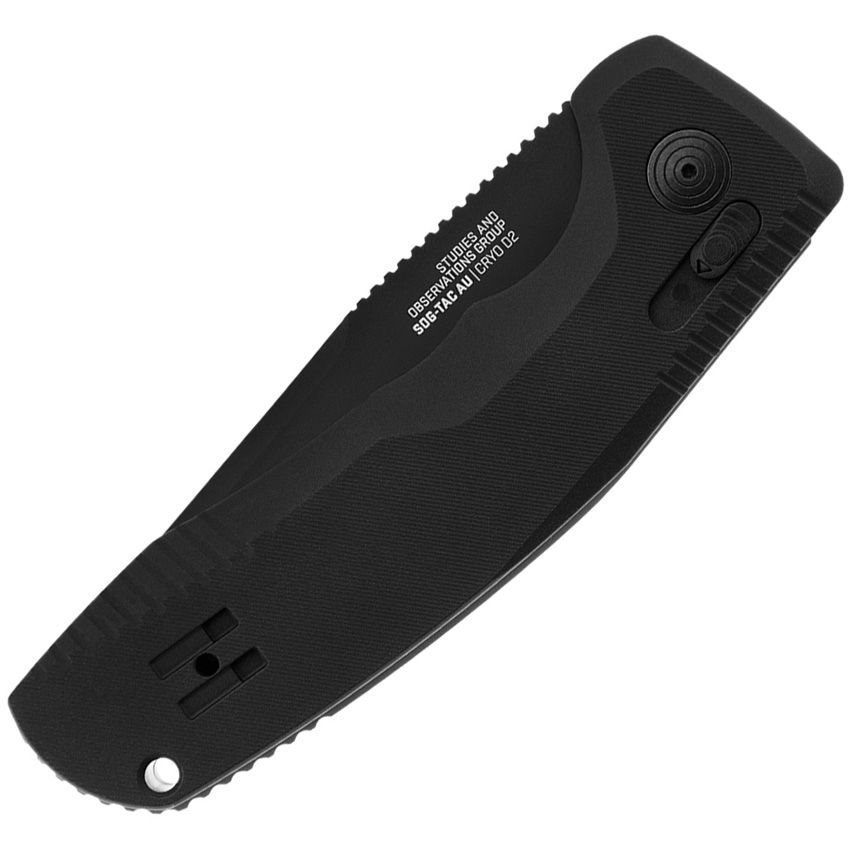 Folding Knife SOG-TAC AU Straight Edge BLACK SOG 15-38-01-57 L-11