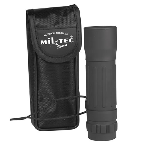 Binoculars 10x25 Monocular BLACK MIL-TEC® 15705002 L-11