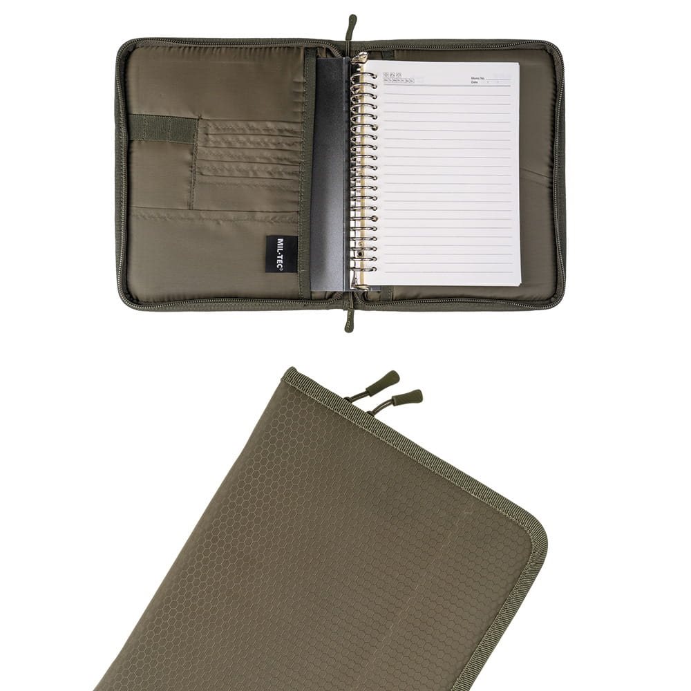 Range Notebook MIL-TEC tactical Notebook HEXTAC MOLLE OLIV | MILITARY RANGE