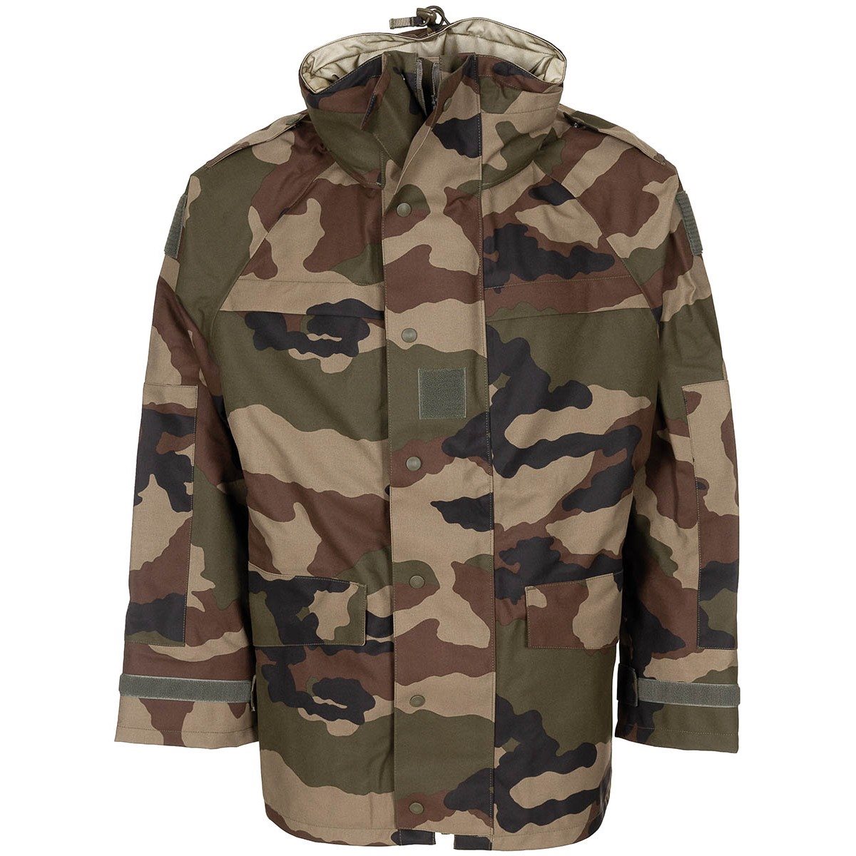 FRENCH GEN.CCE CAMO WET WEAT.JACK.SYMP. French Army 10605024 L-11