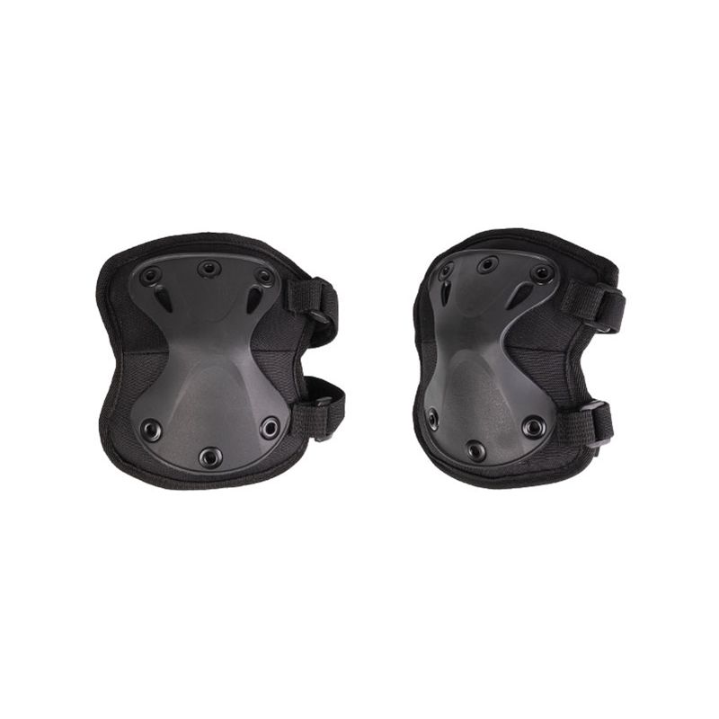 Mil-Tec Protect Elbow Pads Police Tactical Security Airsoft Safety Guard Black 