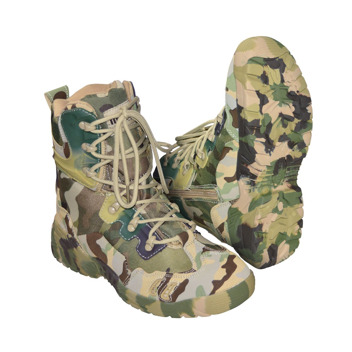 Tactical boots Parabellum camouflage AT