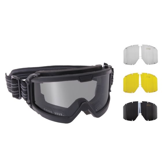 Over-The-Glasses Tactical Goggles Rothco Adjustable OTG Eyewear Protection 
