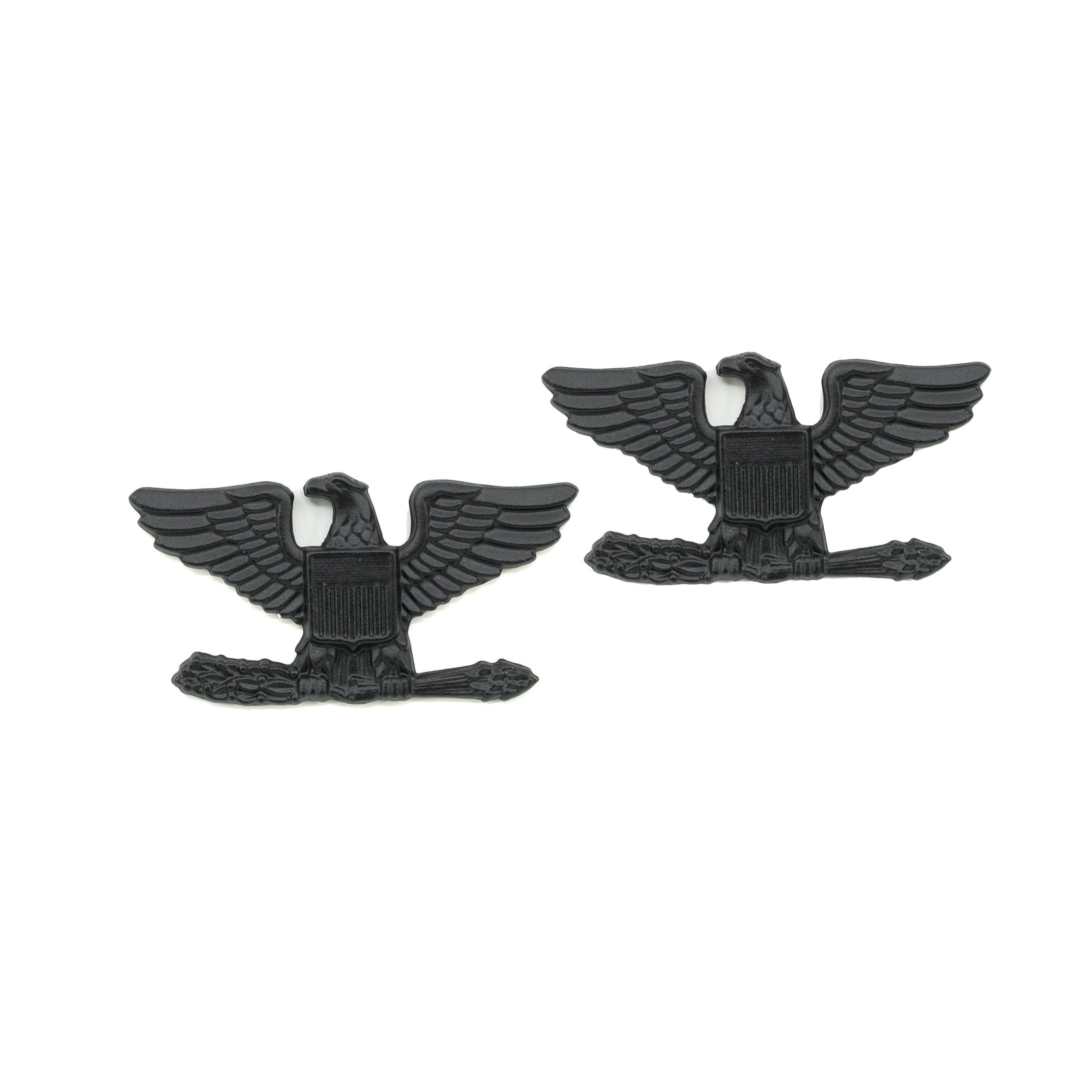 Subdued rank insignia COLONEL BLACK | MILITARY RANGE