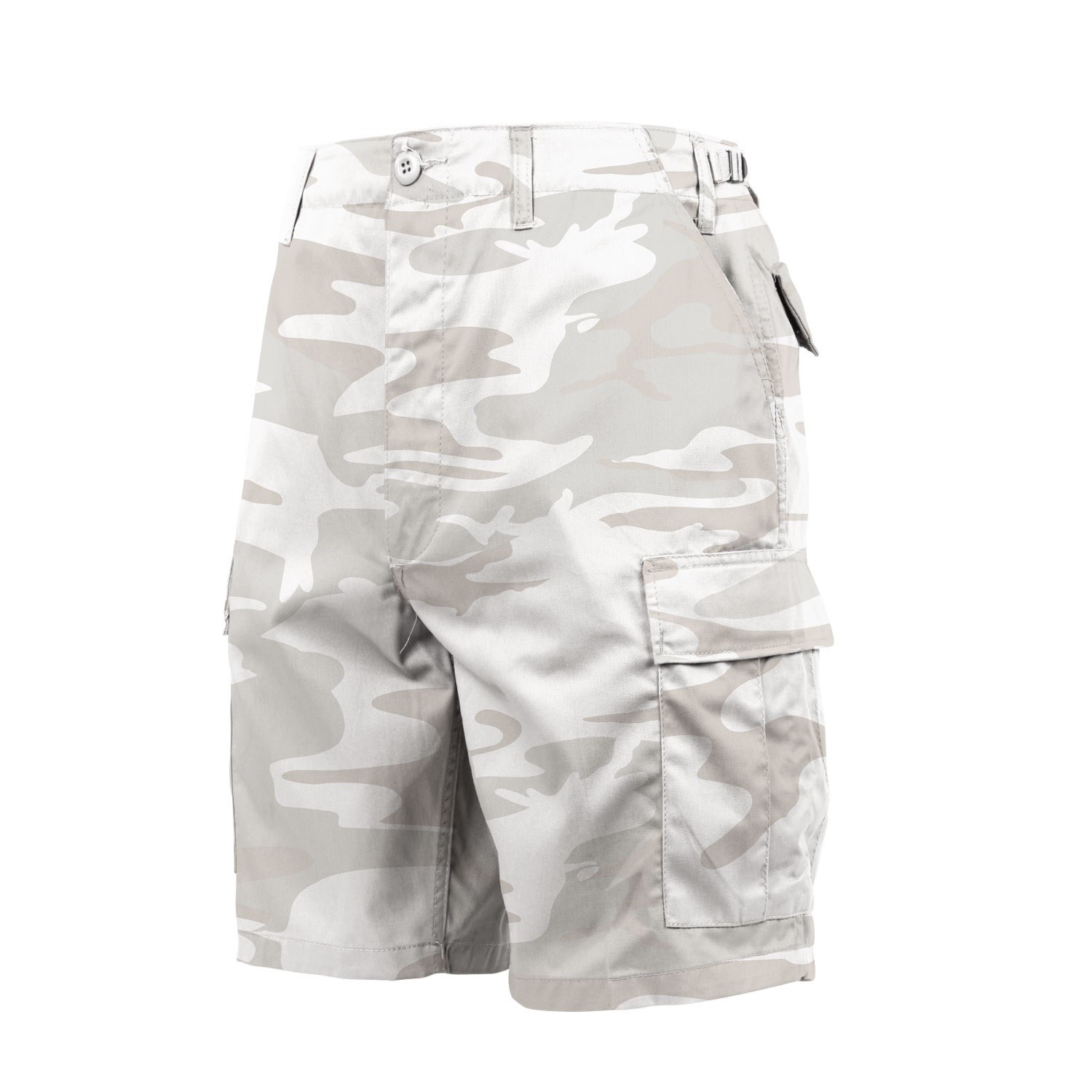 Mens white sales camo shorts