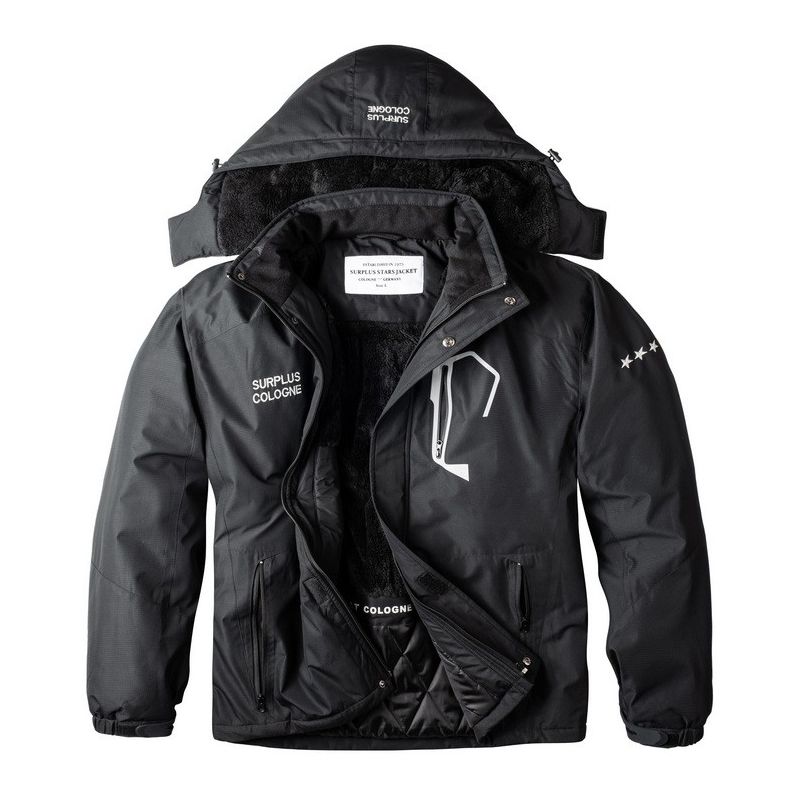 Jacket winter STARS BLACK SURPLUS 20-5001-03 L-11