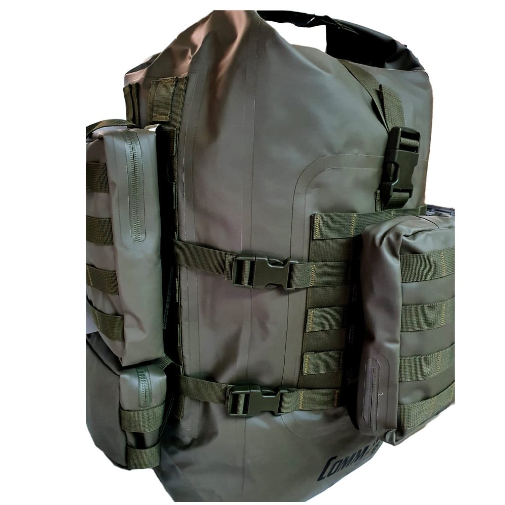 Sac à dos étanche Eridan 65L - Zulupack x marine nationale Sac à dos étanche Eridan 65L - Zulupack x marine nationale