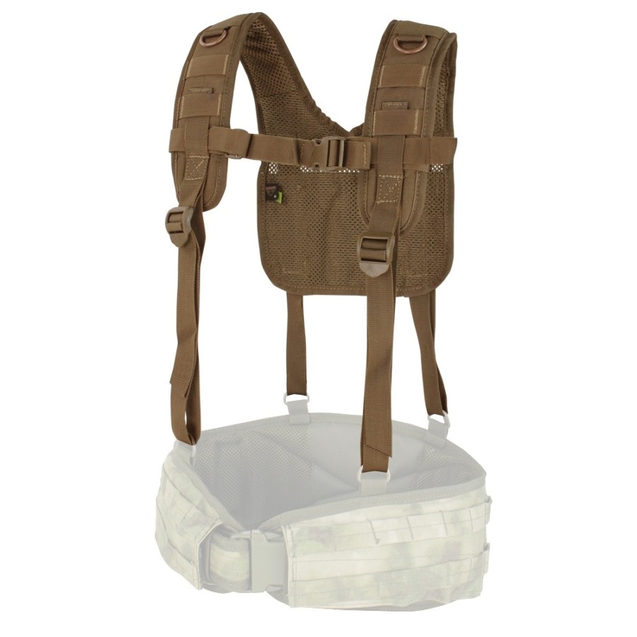CONDOR OUTDOOR H-Harness COYOTE BROWN | Army surplus MILITARY RANGE