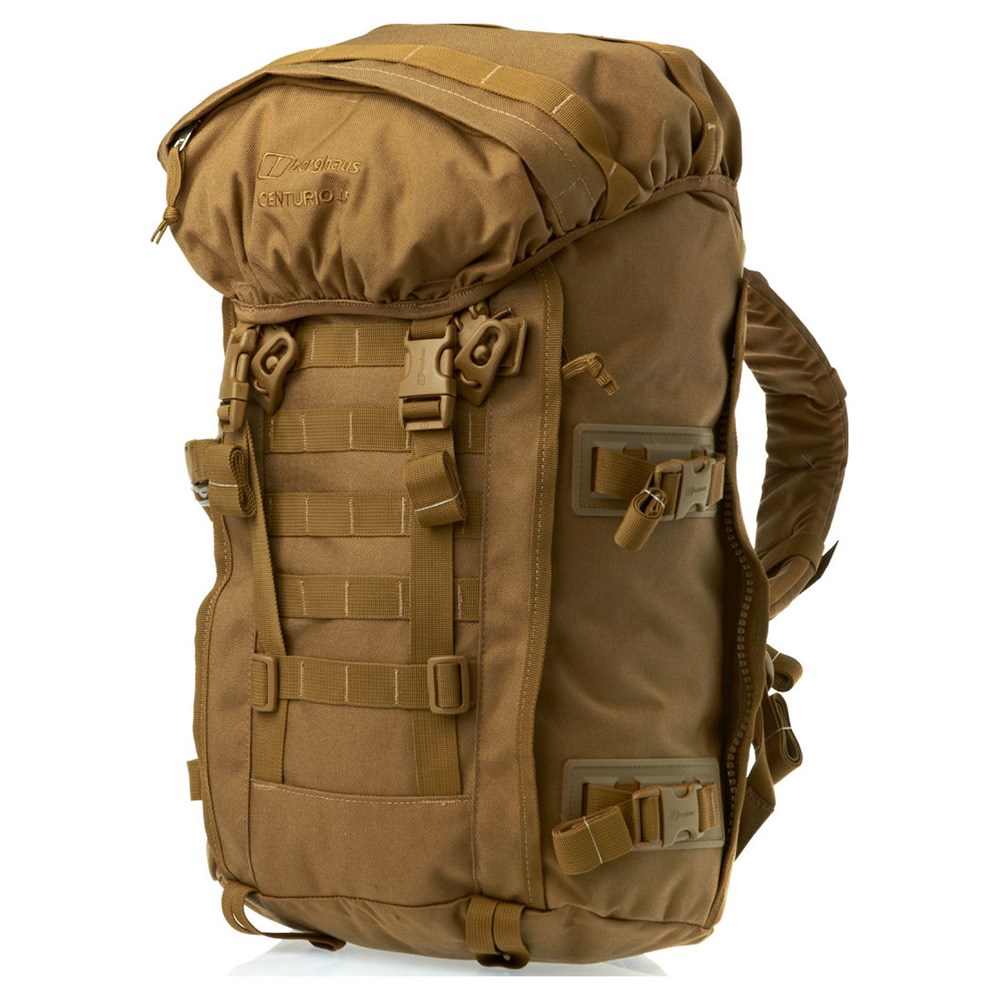 Details about   Berghaus Centurio II 45 L MMPS Day Sack Pack Military Army use Tan Brown Coyote 