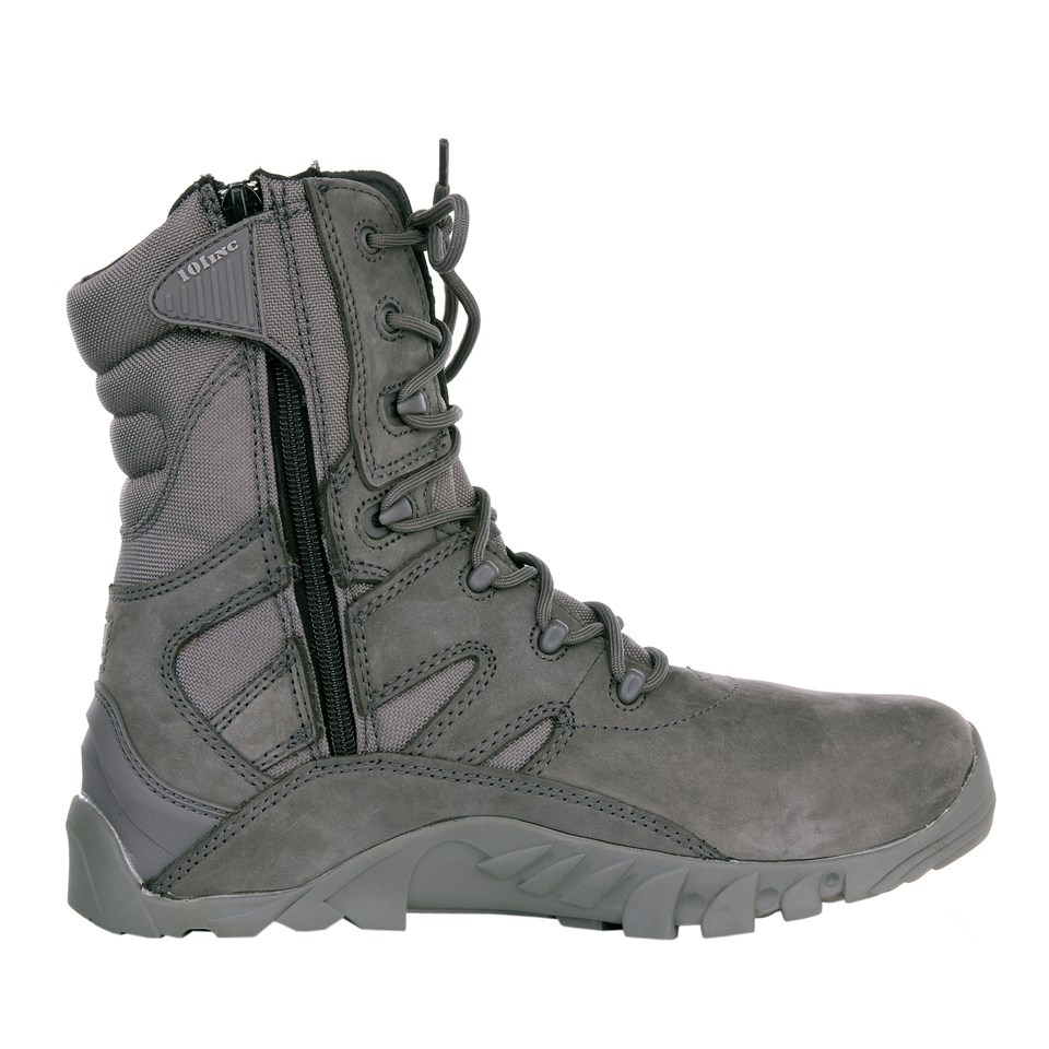 101INC Tactical Boots COMBAT RECON WOLF GREY | Army surplus MILITARY RANGE