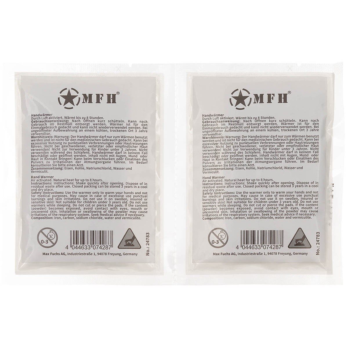 MFH heater pad disposable pack MILITARY RANGE - Main Image