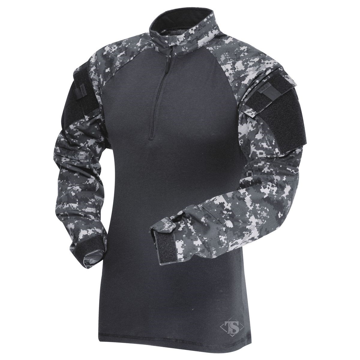 1/4 ZIP Tactical Response Combat Shirt URBAN DIGITAL/BLACK TRU-SPEC 25700 L-11