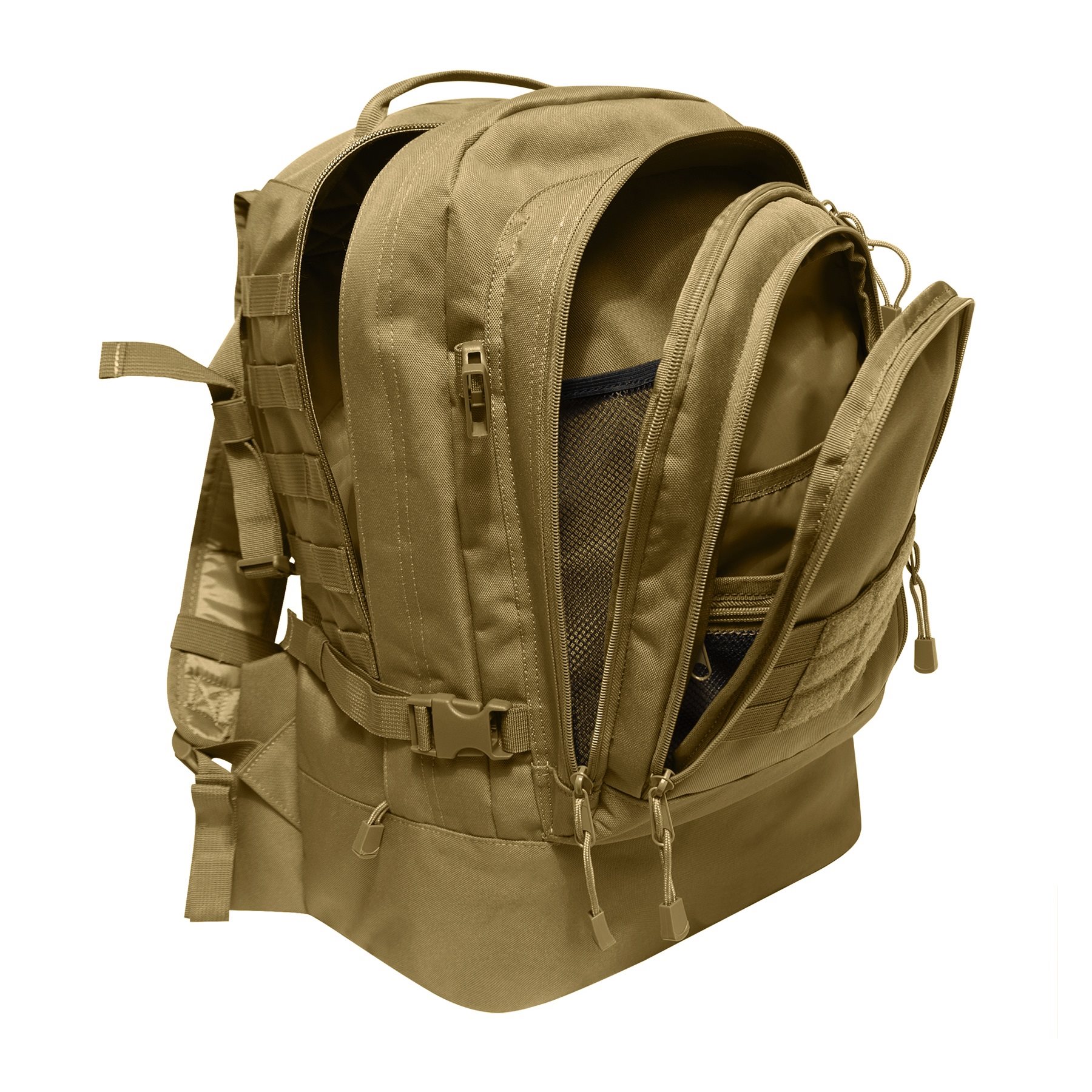 ROTHCO SKIRMISH Day Assault Backpack COYOTE BROWN MILITARY RANGE