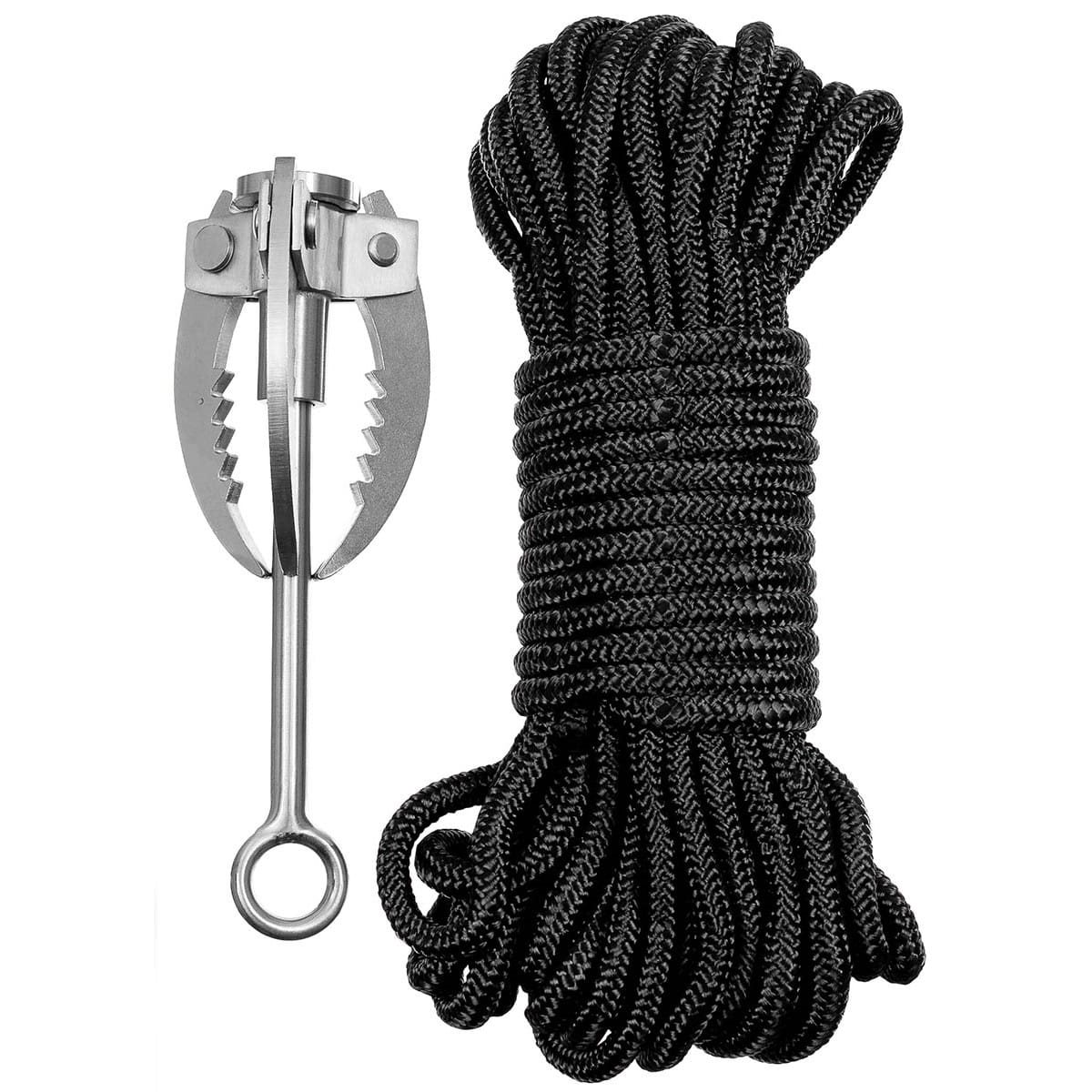 Anker And Rope Grappling Hook - Anker with rope 15 m | MILITARY RANGE