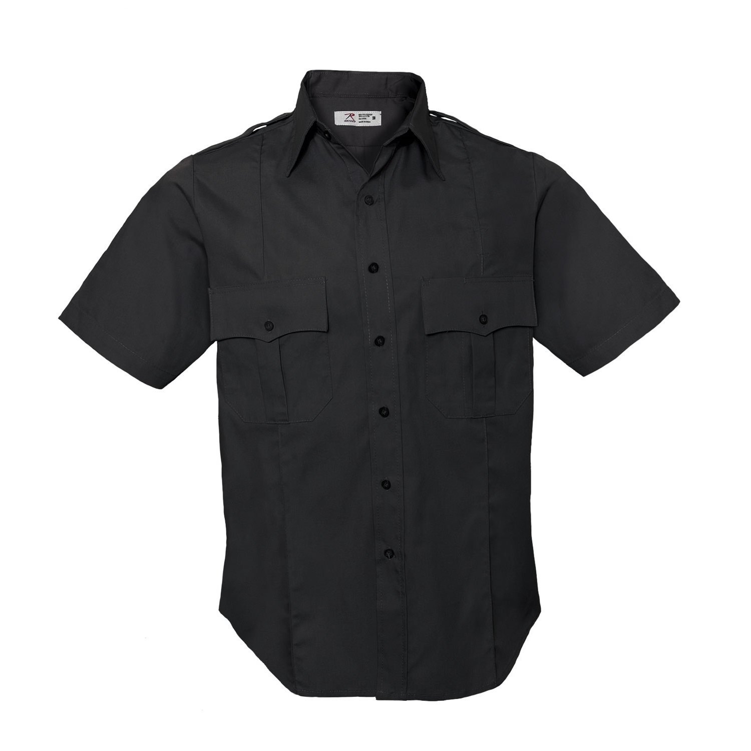 POLICE AND SECURITY shirt short sleeve BLUE ROTHCO 30020 L-11