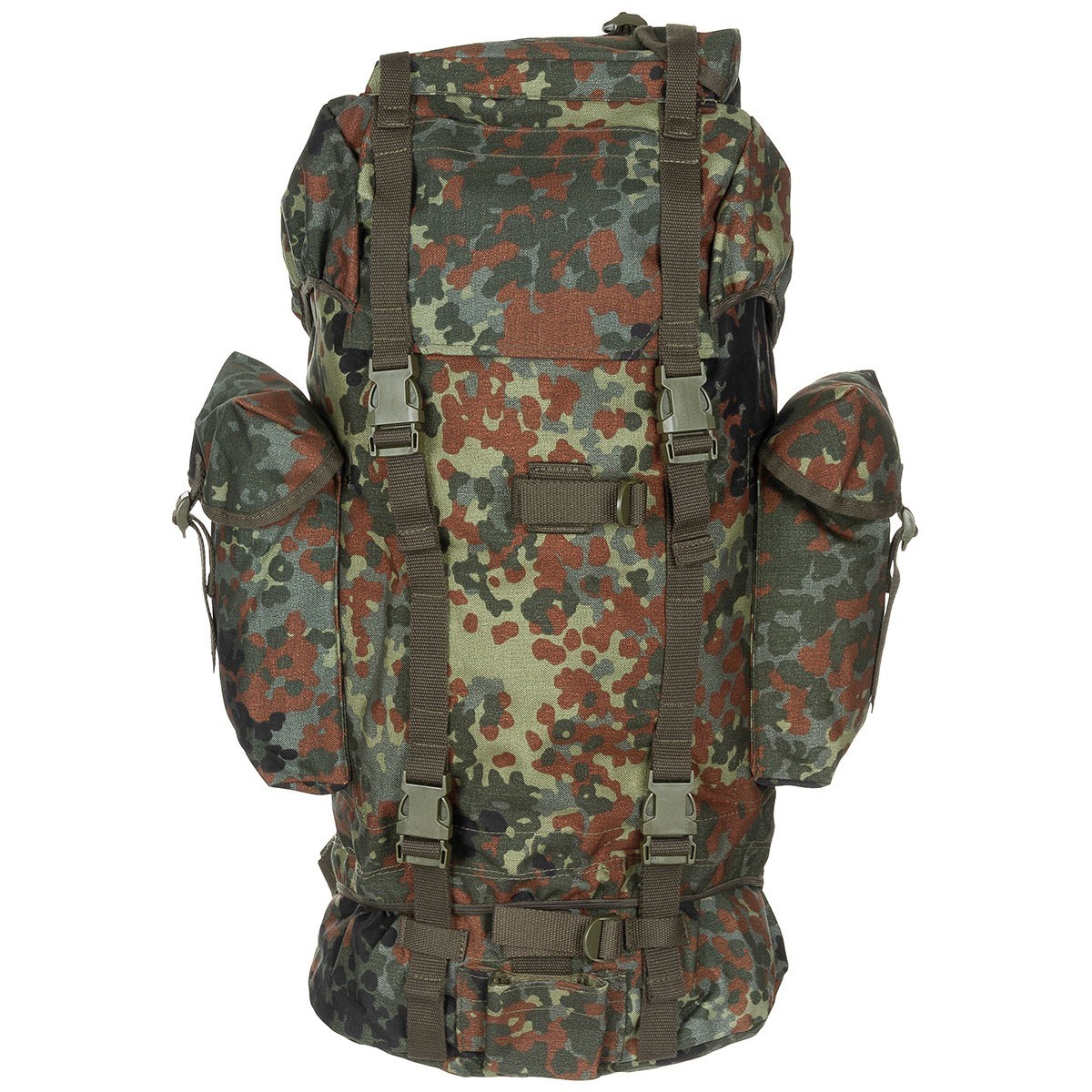 MFH int. comp. Backpacks 65 liters Cordura combat BW Flecktarn ...