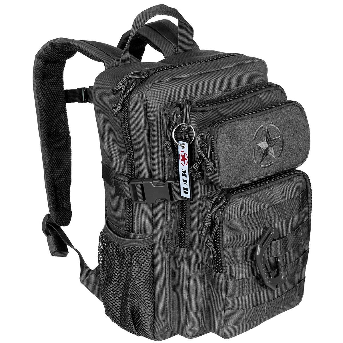Backpack US ASSAULT YOUNGSTER BLACK MFH Defence 30330A L-11