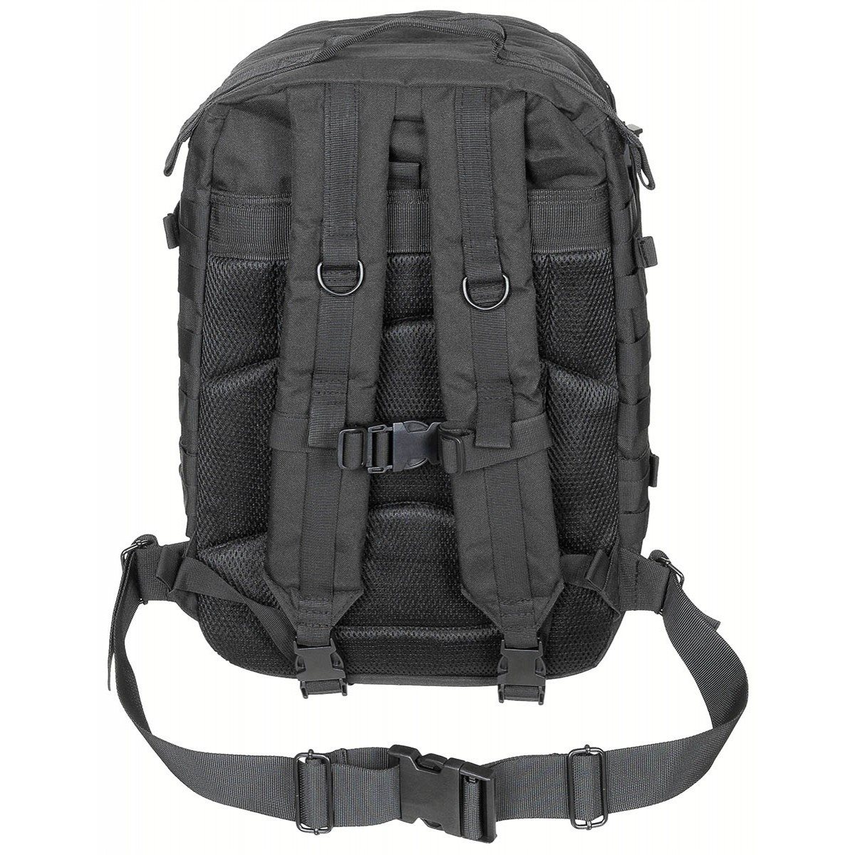 Backpack ASSAULT II BLACK MFH int. comp. 30343A L-11