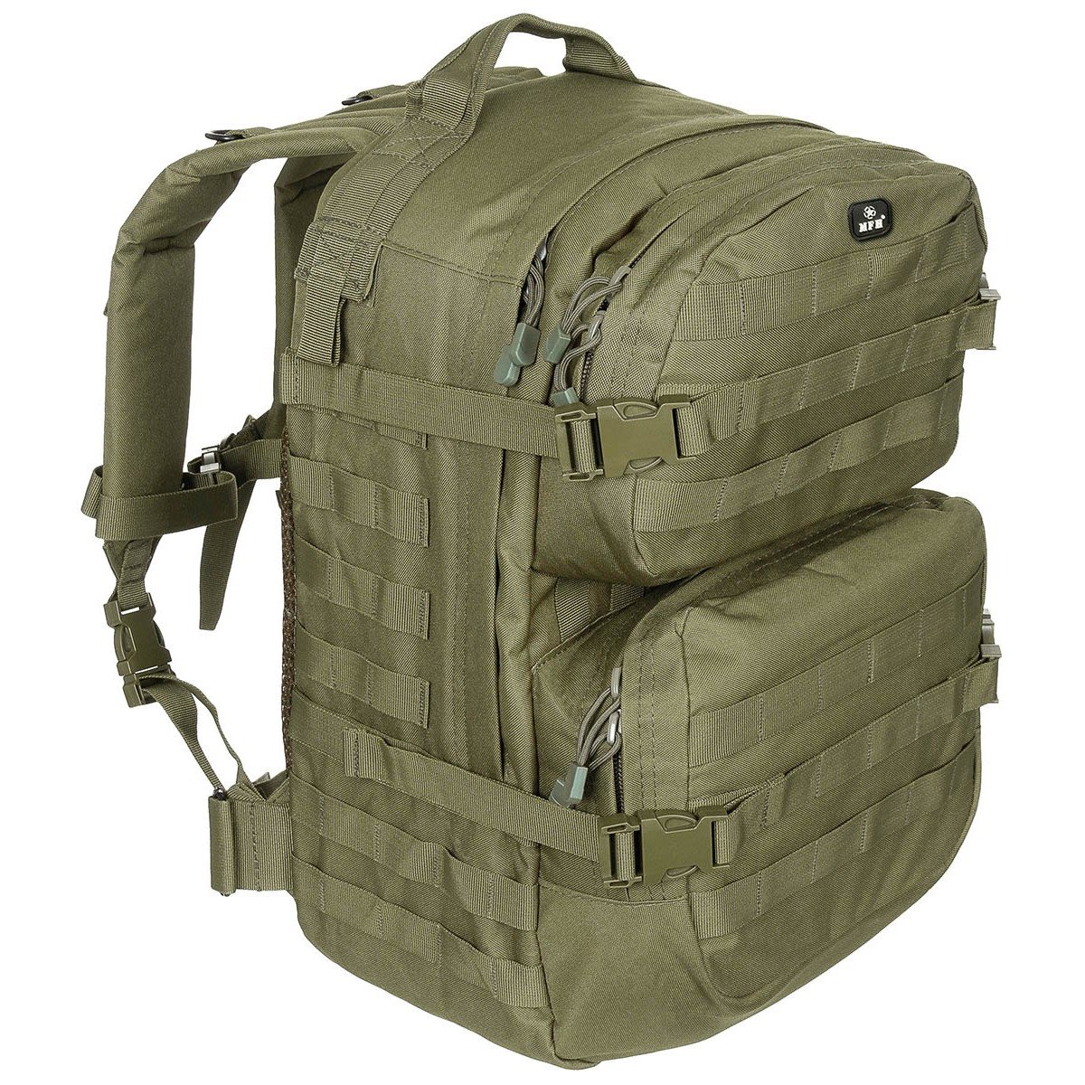 ASSAULT II backpack large olive MFH int. comp. 30343B L-11