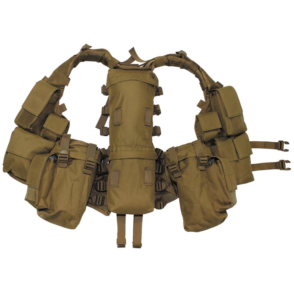 MFH int. comp. Tactical vest 12 pockets COYOTE