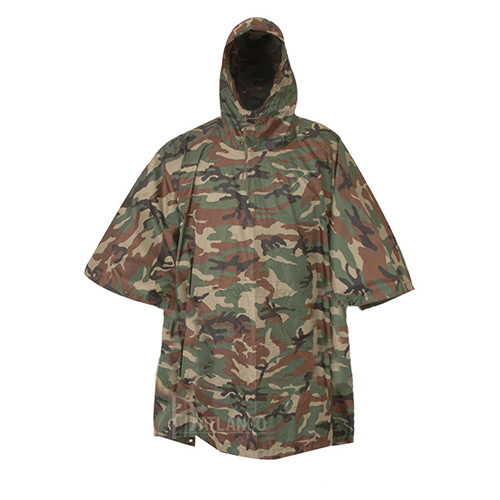 5IVE STAR GEAR Military Poncho rip-stop WOODLAND | MILITARY RANGE
