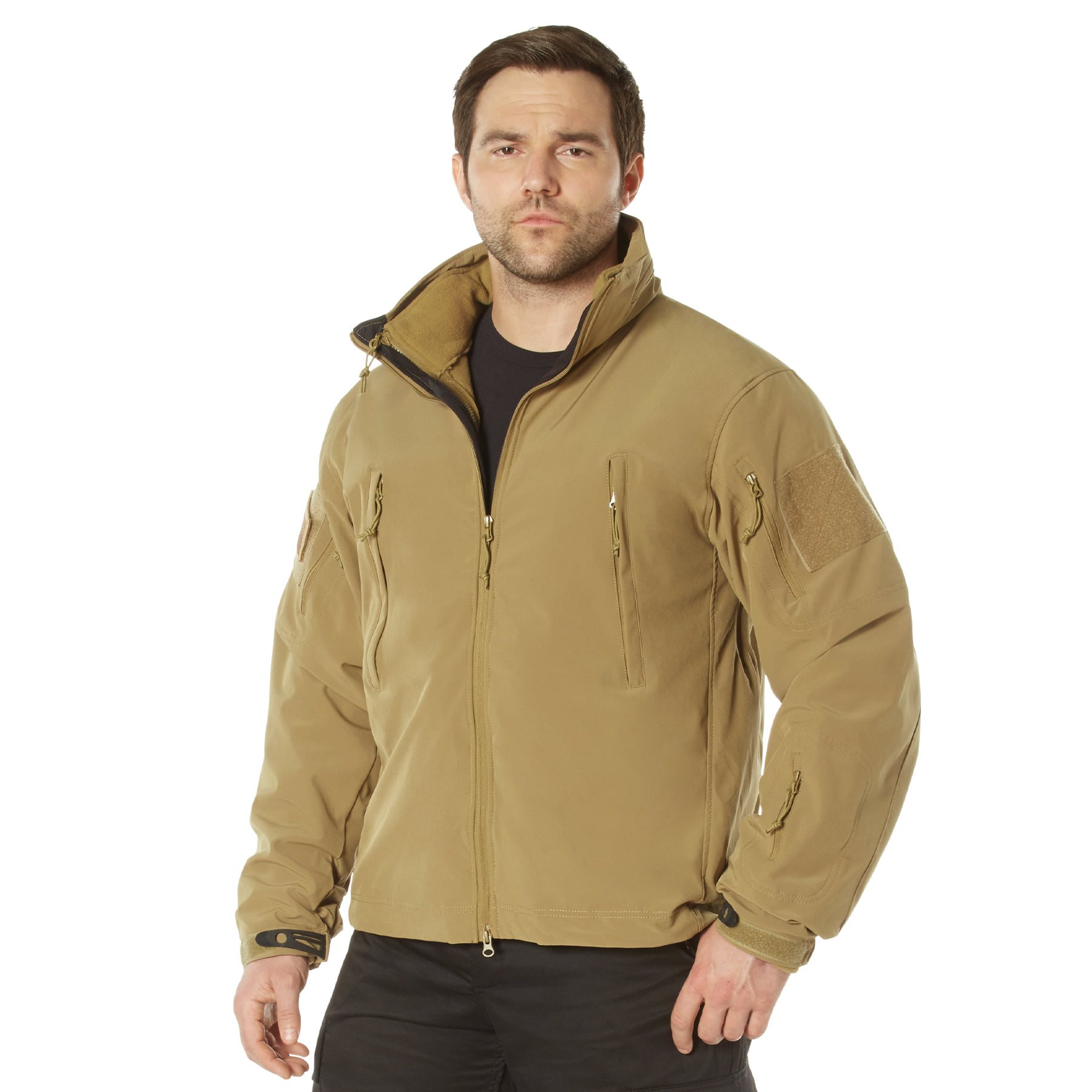 3-in-1 Spec Ops Soft Shell Jacket COYOTE ROTHCO 3128 L-11