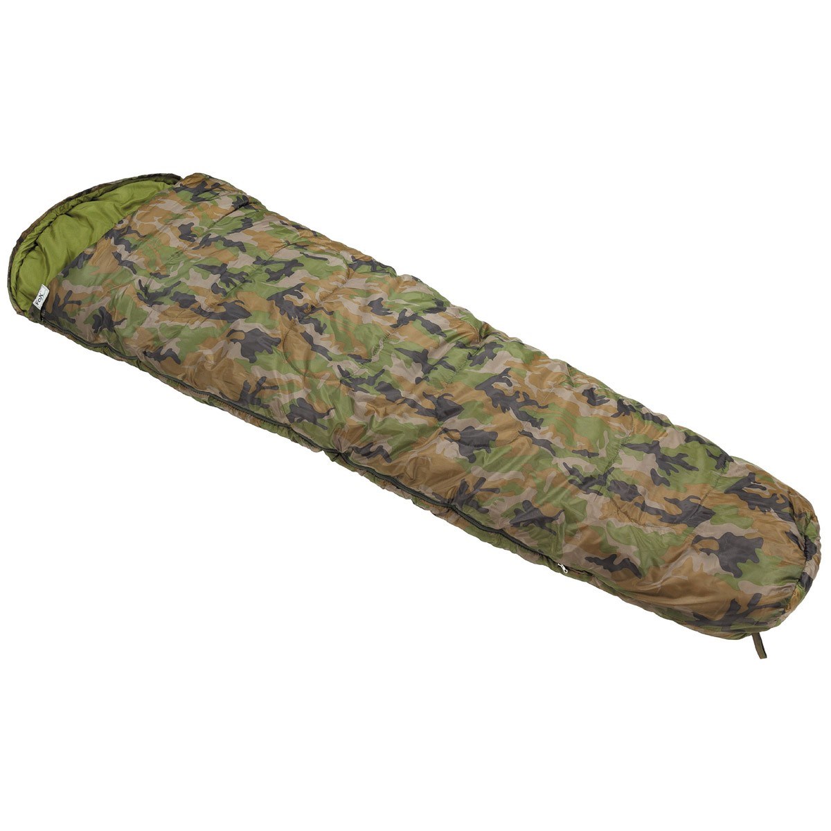 Mummy sleeping bag lays WOODLAND - Main Image