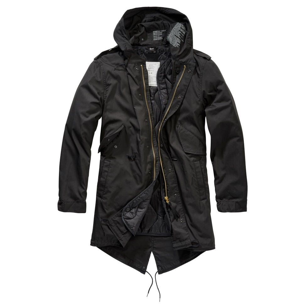 M51 Fishtail Kapuzenparka M51 FISHTAIL US Parka BLACK